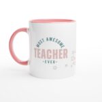 personalised-retro-mug-teacher-pink