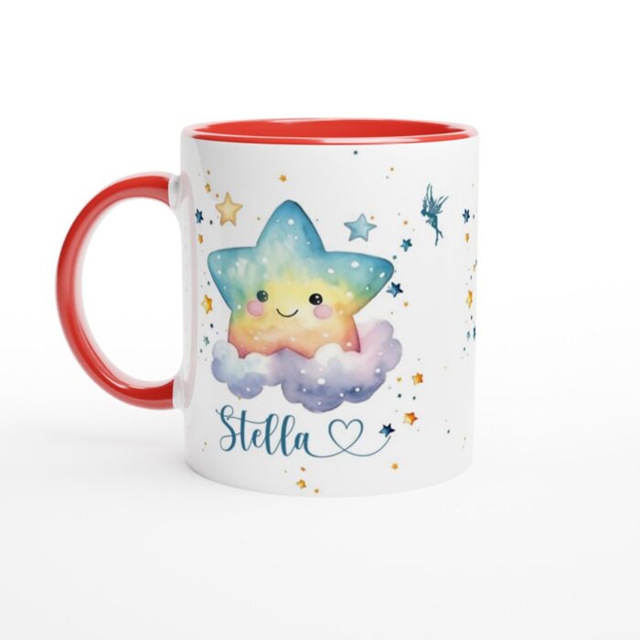 personalised-stars-mug-red