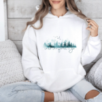 Into the Forest Hoodie Woodland Fleece
