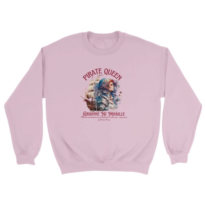 pirate-queen-sweatshirt-pink