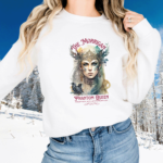 The Morrigan Phantom Queen, Goddess of War, Death and Destiny Sweatshirt