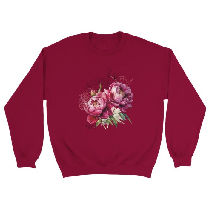 peony-sweatshirt-red