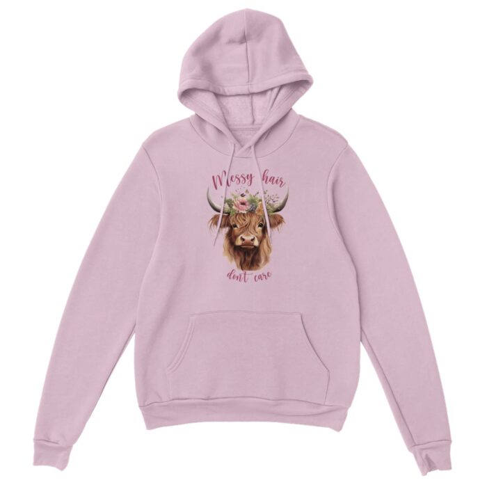 scottish-highland-coo-sweatshirt-pink