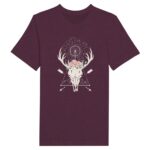 boho-tshirt-heather-maroon Celestial tee shirt