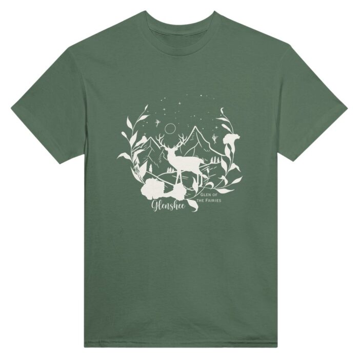 glenshee military green tshirt