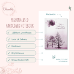 Personalised Gratitude Journal, A5 with 150 Blank Lined Pages - Image 8